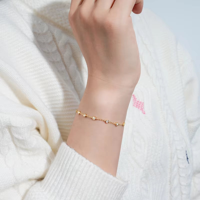 Moissanite Tennis Bracelet