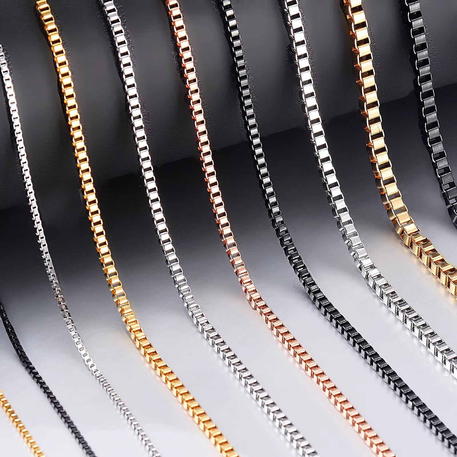 Box Chain for Men and Women