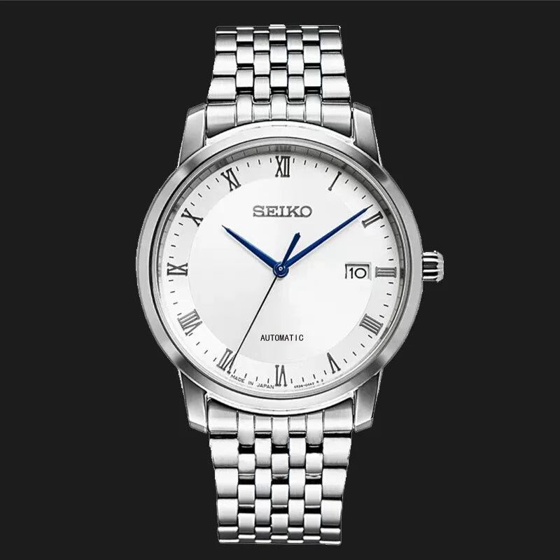 Seiko Limited Edition Men’s Automatic Watch – Stainless Steel, Multifunction Calendar, Mechanical Movement, Casual Luxury Style