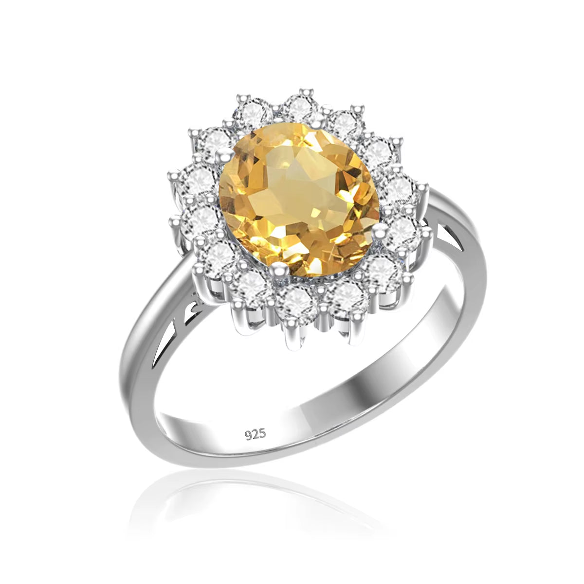 Dazzle Dime® Oval Cut 8x10mm Aquamarine Ring | 18K Gold-Plated Sterling Silver | Elegant Birthstone & Wedding Jewelry