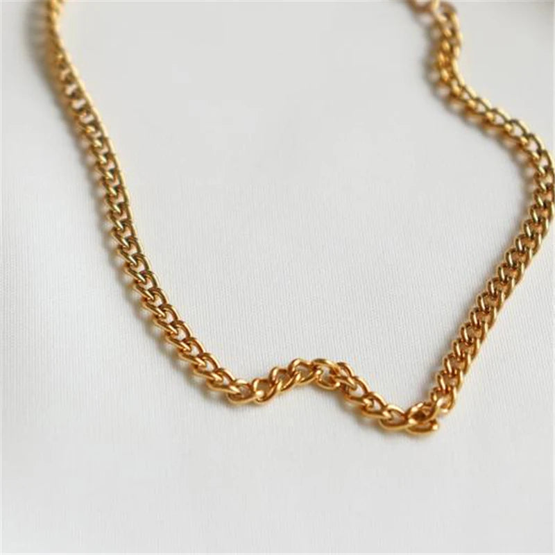 14K Gold Filled Figaro Chain Bracelet with Pearls – Handmade Boho Jewelry for Women