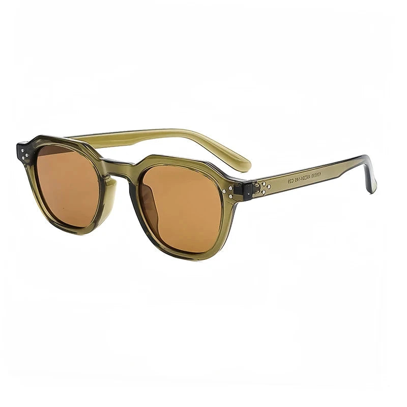 Retro Polarized Sunglasses – Ultralight TR90 Frame for Men & Women