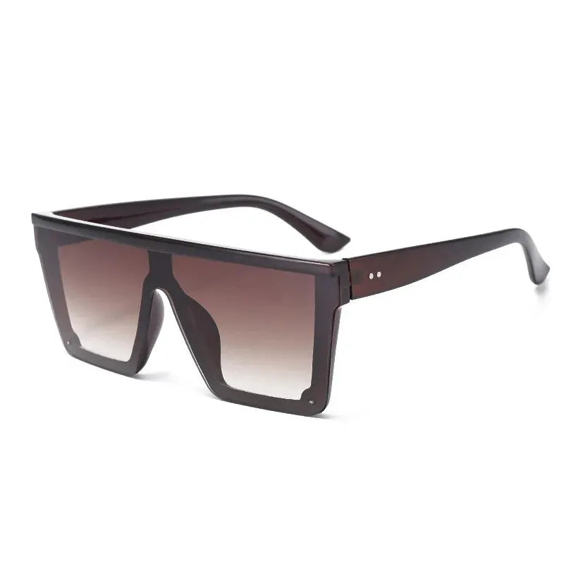 Large-Frame One-Piece Sunglasses for Women
