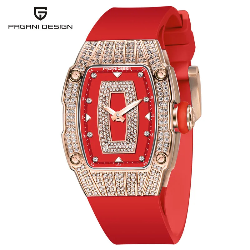 Reloj Mujer Diamond Watch for Women Luxury Silver Rose Gold Quartz Wrist Watch Relogio Feminino