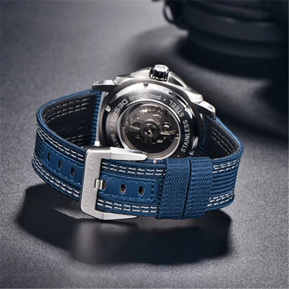 PAGANI DESIGN 2024 Sports Men's Mechanical Watch | 200M Waterproof Automatic Timepiece with Sapphire Crystal