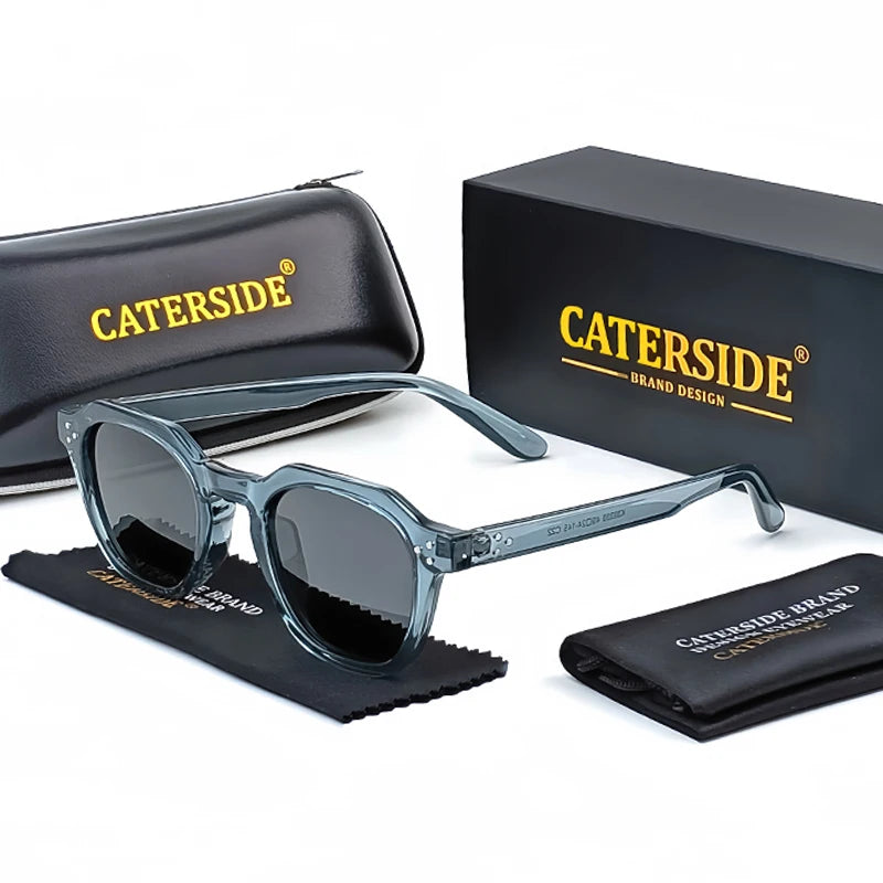 Retro Polarized Sunglasses – Ultralight TR90 Frame for Men & Women