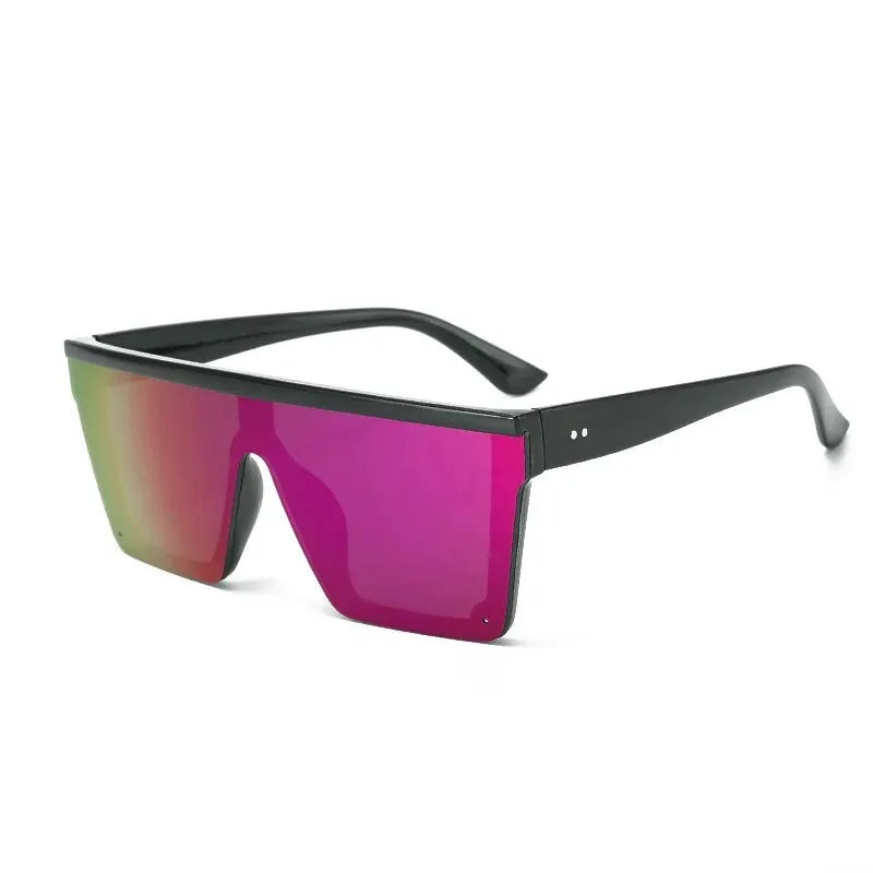 Large-Frame One-Piece Sunglasses for Women