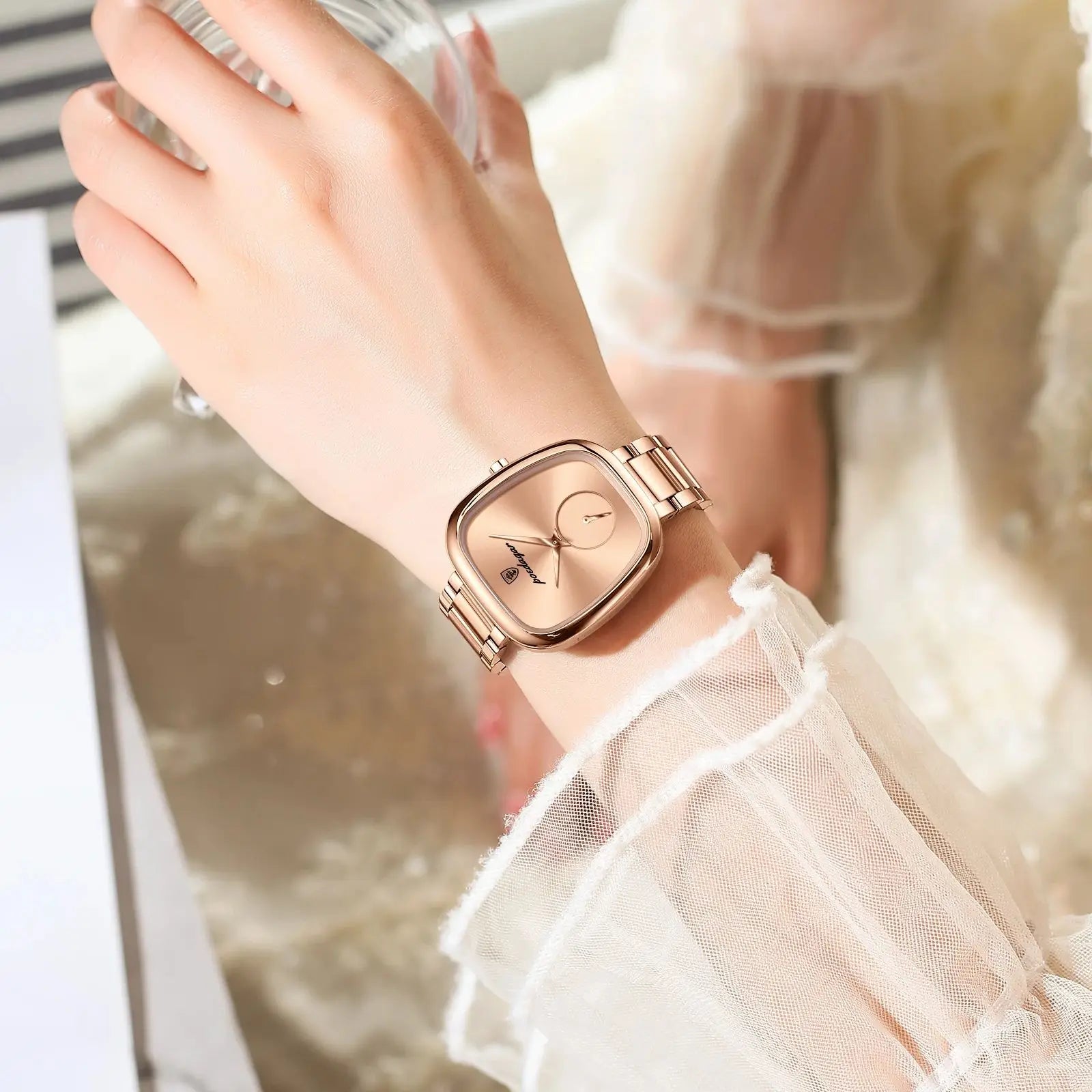 POEDAGAR Luxury Women's Watch – Timeless Elegance, Effortless Style
