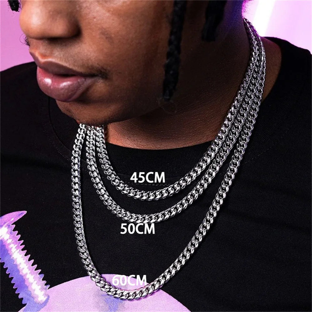 Sterling Silver Cuban Link