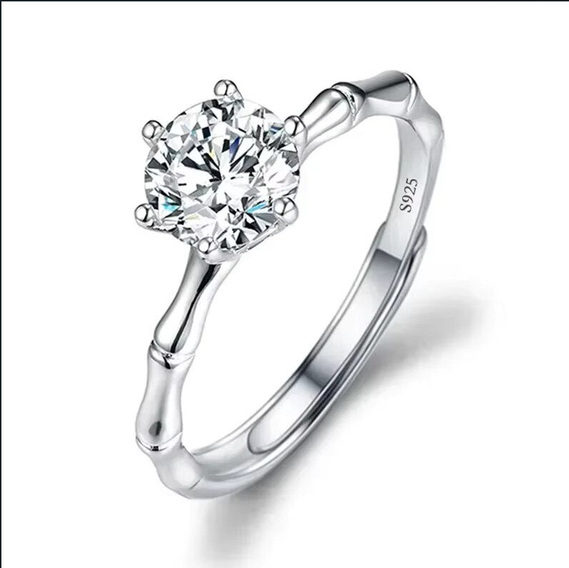 Dazzle Dime® Fine Jewelry Collection with 1CT Lab-Grown Diamonds in 925 Sterling Silver – White Gold Clad DAZZLE DIME®