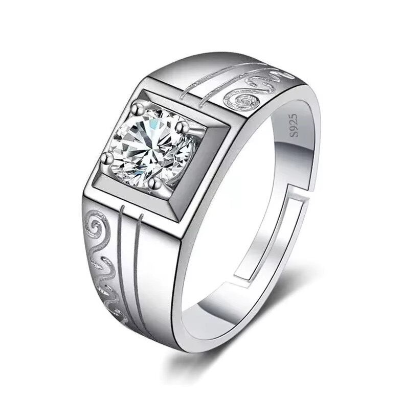 Dazzle Dime® Fine Jewelry Collection with 1CT Lab-Grown Diamonds in 925 Sterling Silver – White Gold Clad DAZZLE DIME®