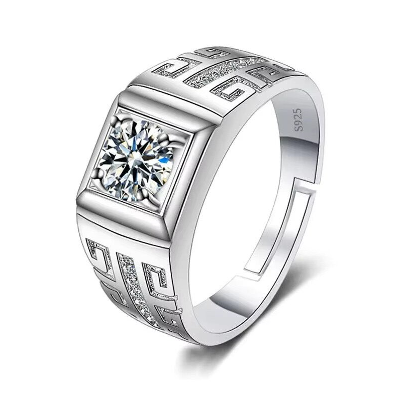 Dazzle Dime® Fine Jewelry Collection with 1CT Lab-Grown Diamonds in 925 Sterling Silver – White Gold Clad DAZZLE DIME®