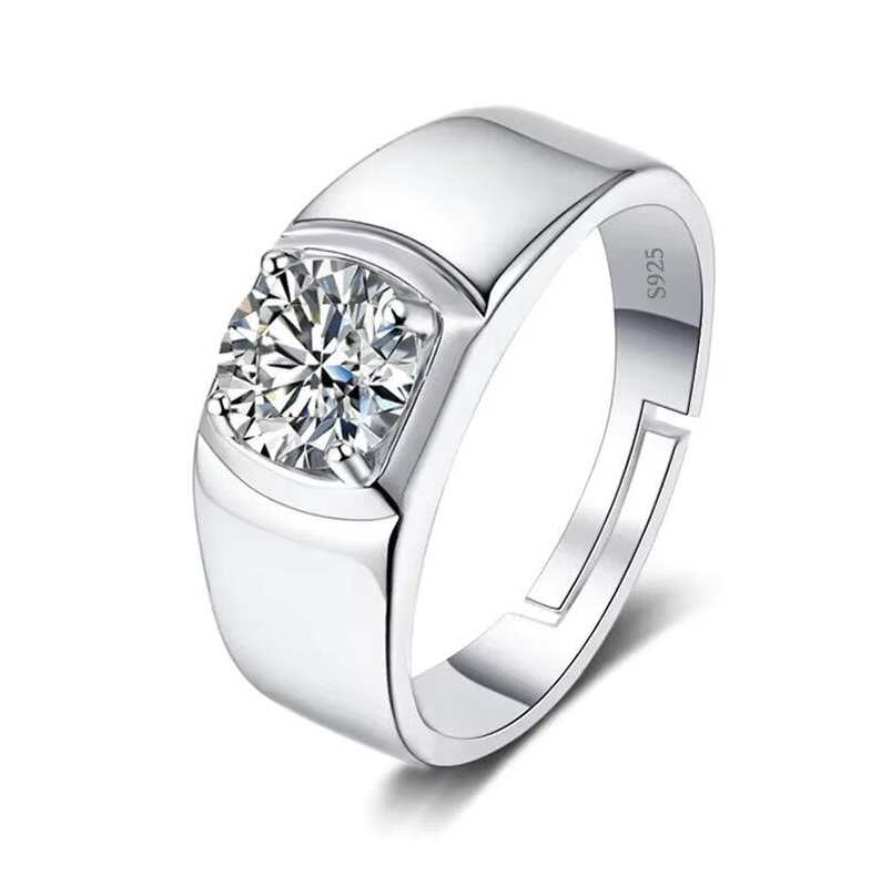 Dazzle Dime® Fine Jewelry Collection with 1CT Lab-Grown Diamonds in 925 Sterling Silver – White Gold Clad DAZZLE DIME®