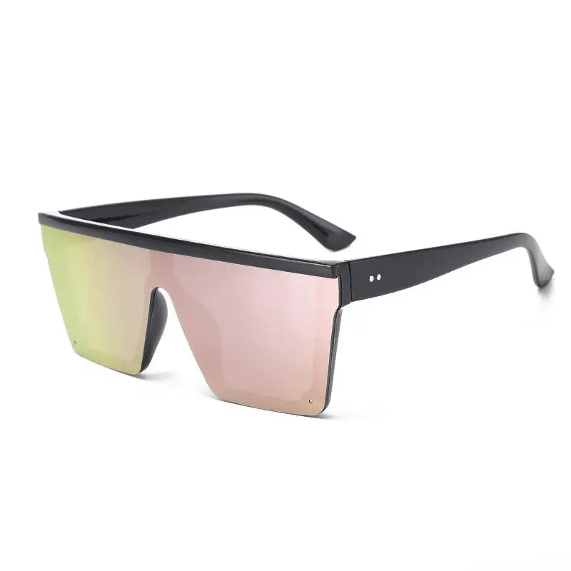 Large-Frame One-Piece Sunglasses for Women