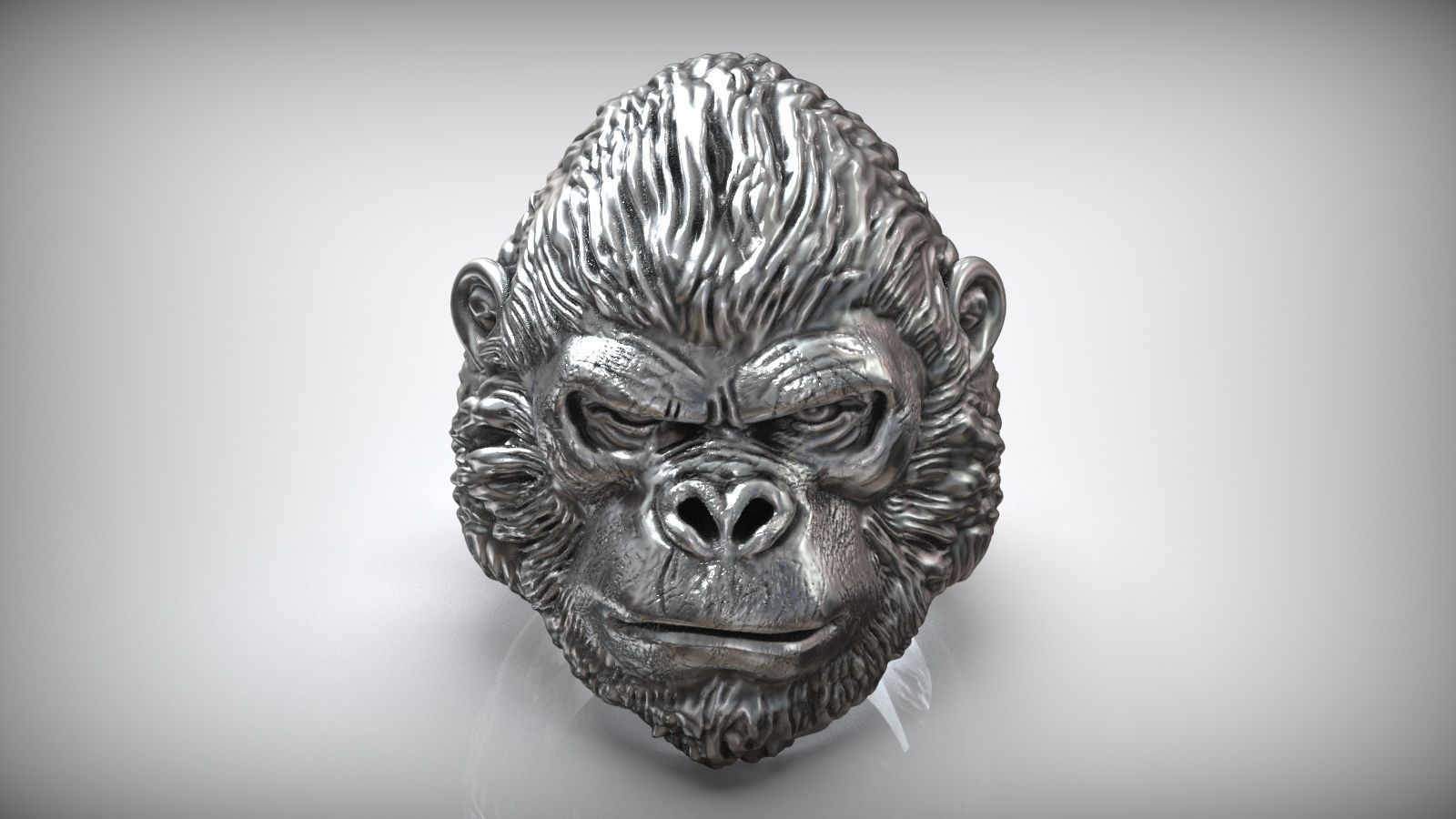 Dazzle Dime King of the Jungle African Gorilla Ring DAZZLE DIME®