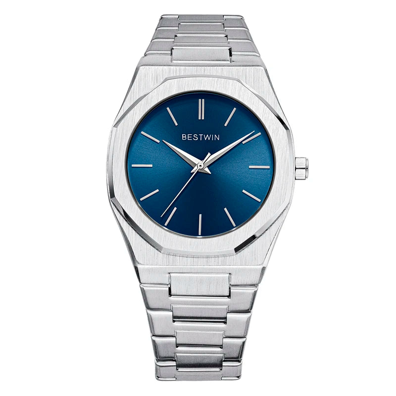 Stainless Steel Men's Wristwatch | Classic Business Waterproof Quartz Watch with Japan Movement