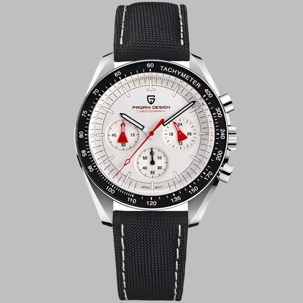 Men's Watches Top Luxury Quartz Watch for Men Auto Date Speed Chronograph AR Sapphire Mirror Wrist Watch