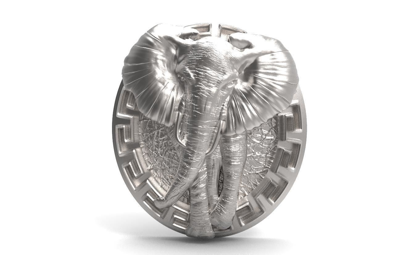 Dazzling Bracelet S925 Base, 18k Gold Plated Majestic Elephant Pendant Symbol of Strength and Wisdom DAZZLE DIME
