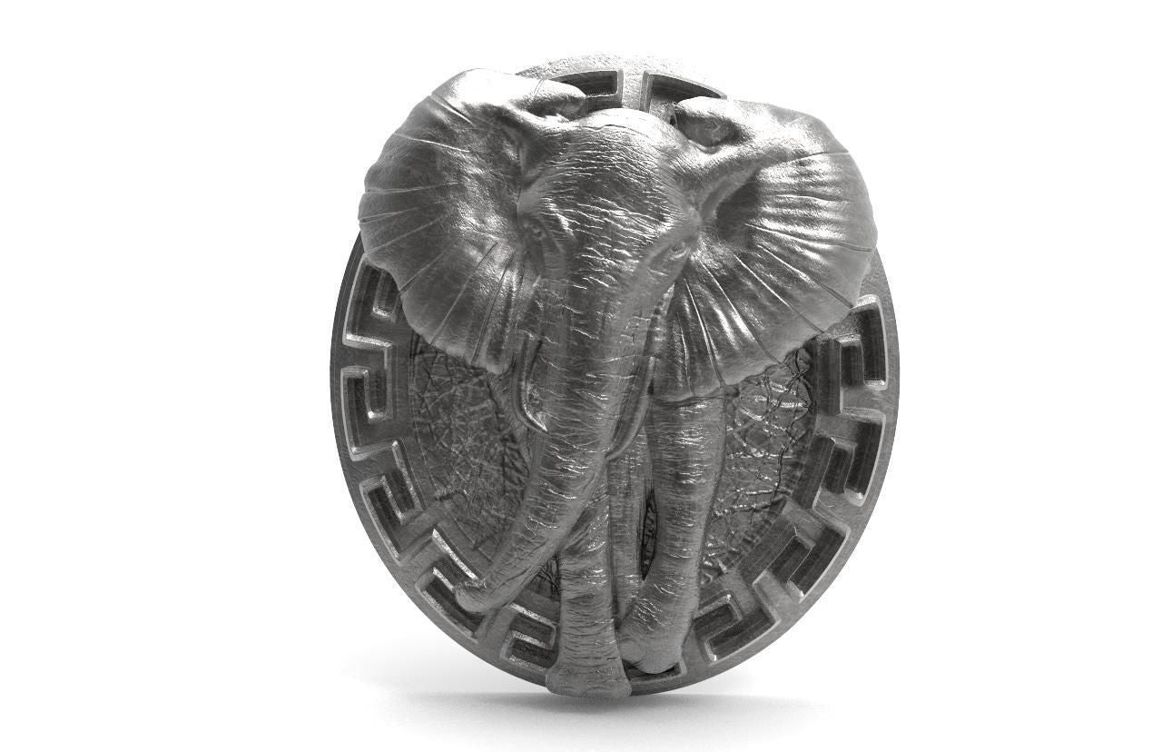 Dazzling Bracelet S925 Base, 18k Gold Plated Majestic Elephant Pendant Symbol of Strength and Wisdom DAZZLE DIME