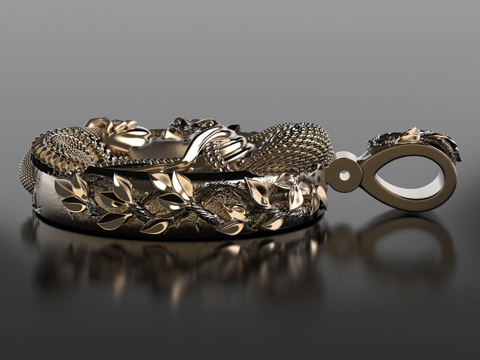 Dazzle Dime Eve and the Serpent Pendant A Symbol of Temptation and Empowerment - Dazzle Dime