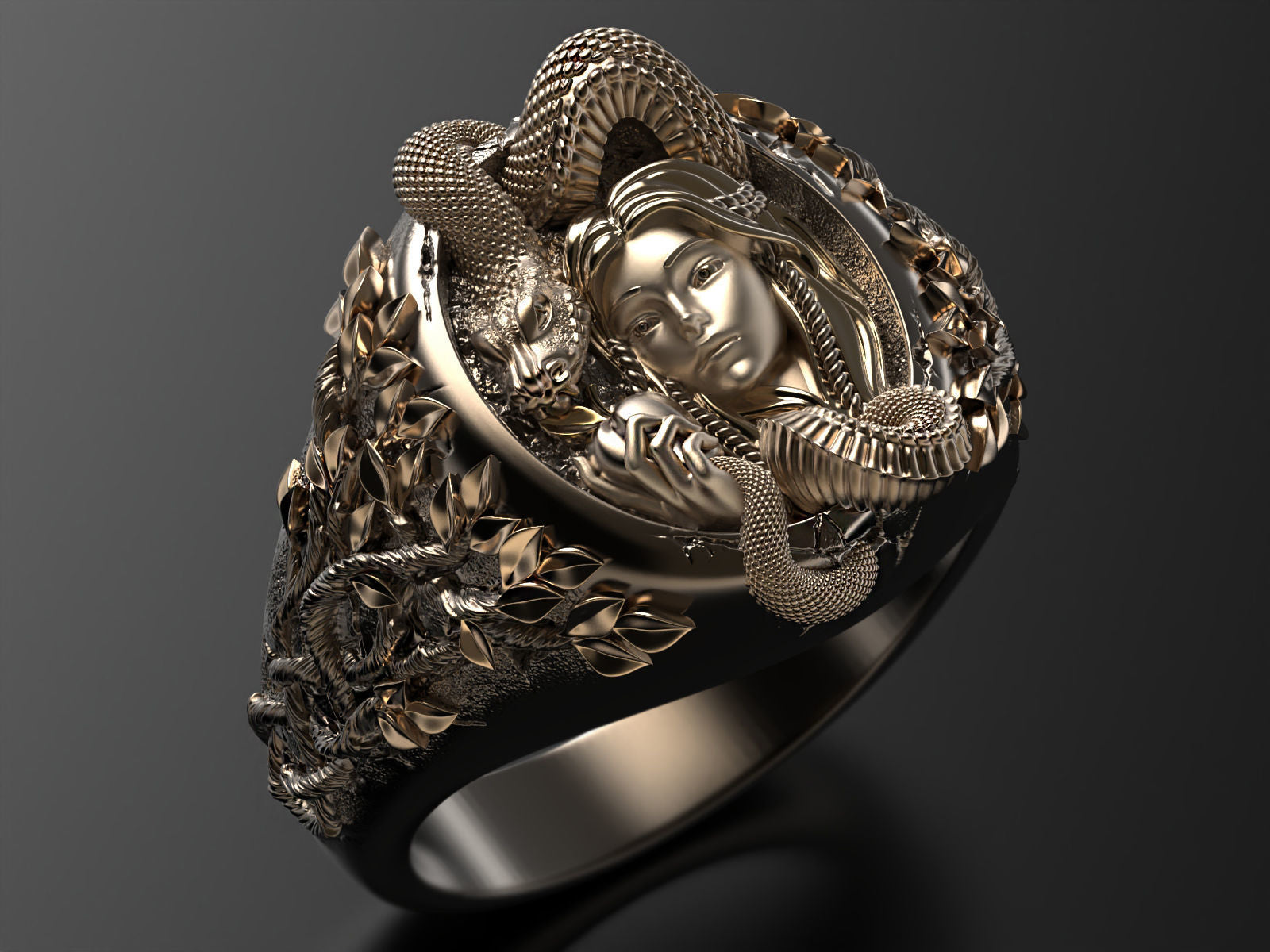 Dazzle Dime Eve and the Serpent Ring A Symbol of Temptation and Empowerment - Dazzle Dime