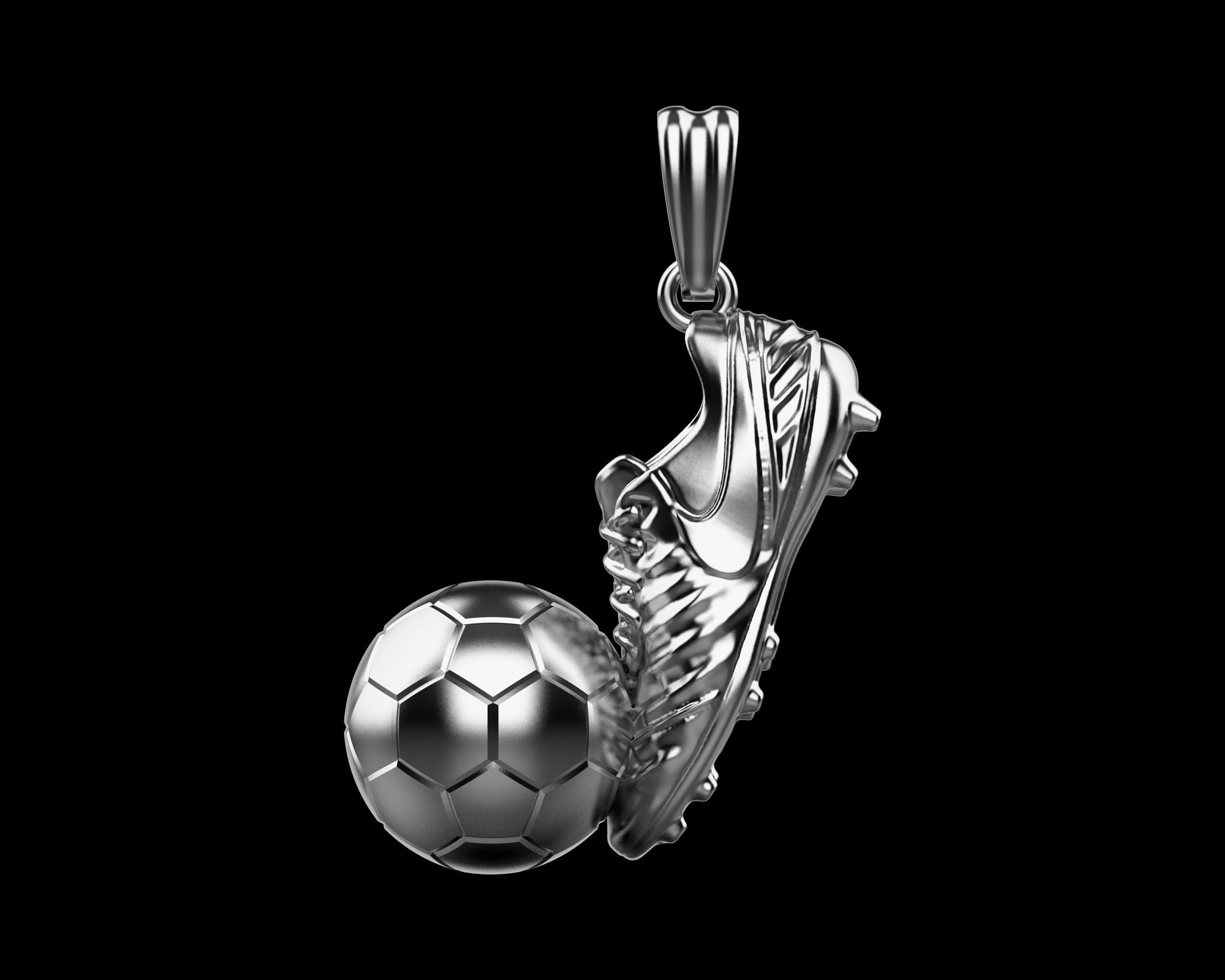 Gold Plated GOAT Football Pendant