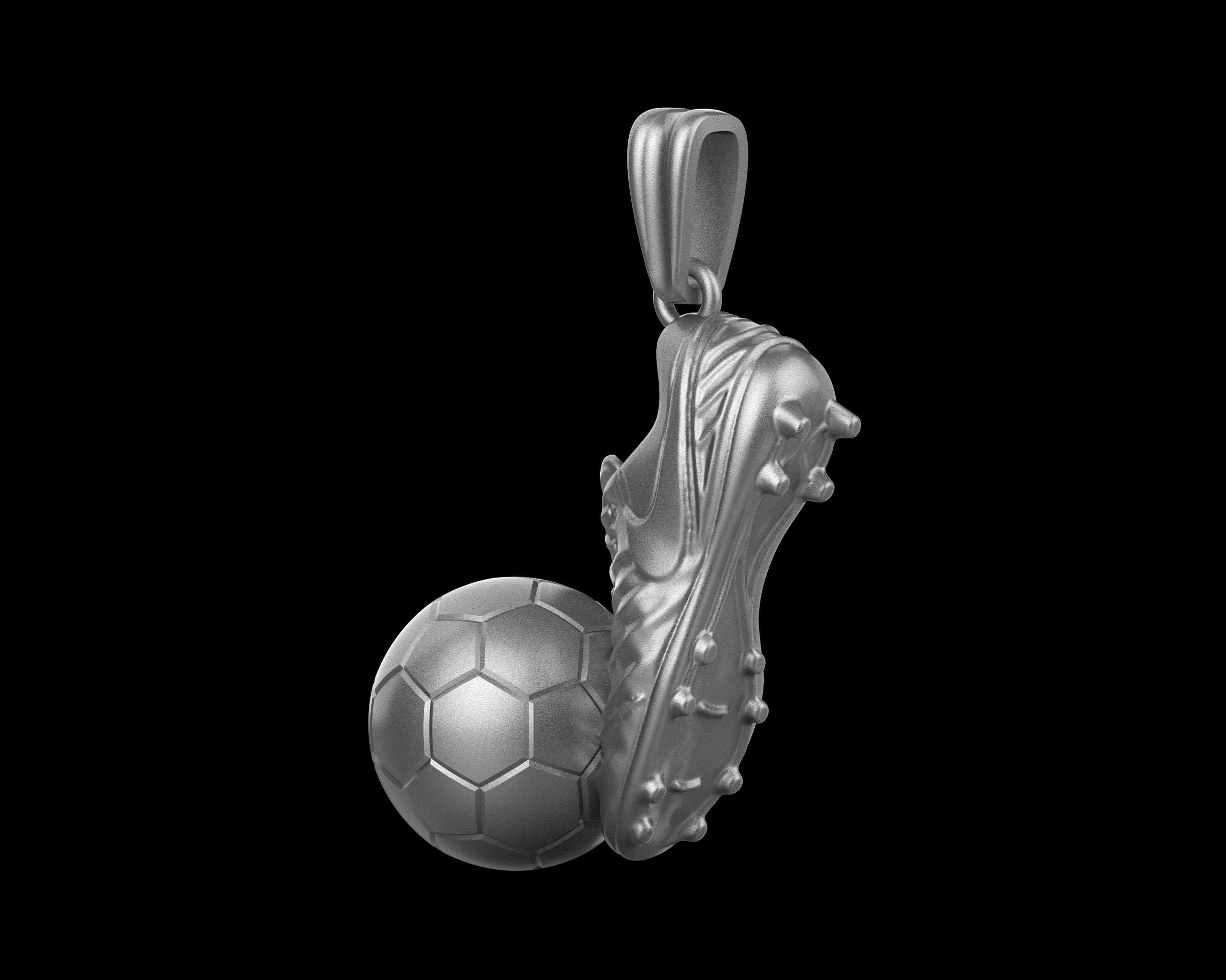 Gold Plated GOAT Football Pendant