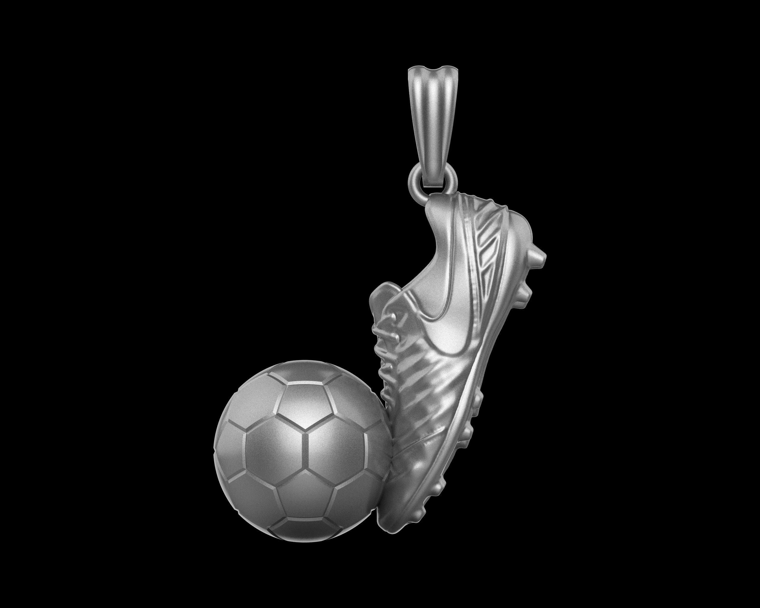 Gold Plated GOAT Football Pendant