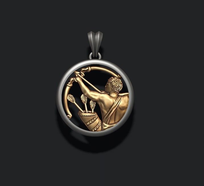 Sagittarius Horoscope Pendant