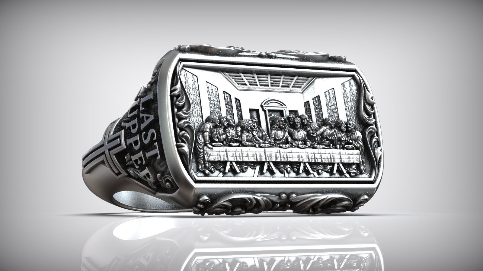 Last Supper Inspired Ring