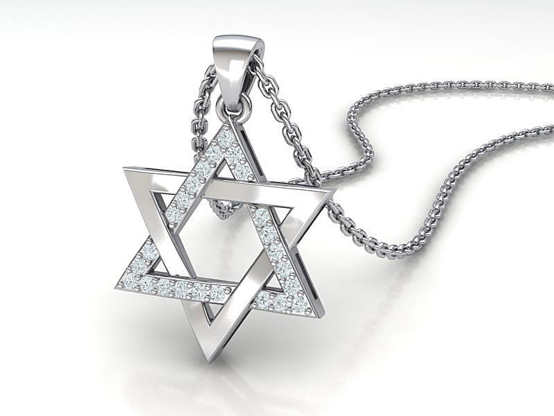 Dazzle Dime 925 Sterling Silver Base 18k Gold Plated Star of David Pendant A Timeless Symbol of Faith and Unity - Dazzle Dime