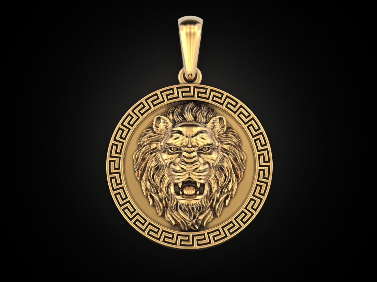 Dazzle Dime Lion's Pride S925 18K Plated Pendant with Chain DAZZLE DIME®