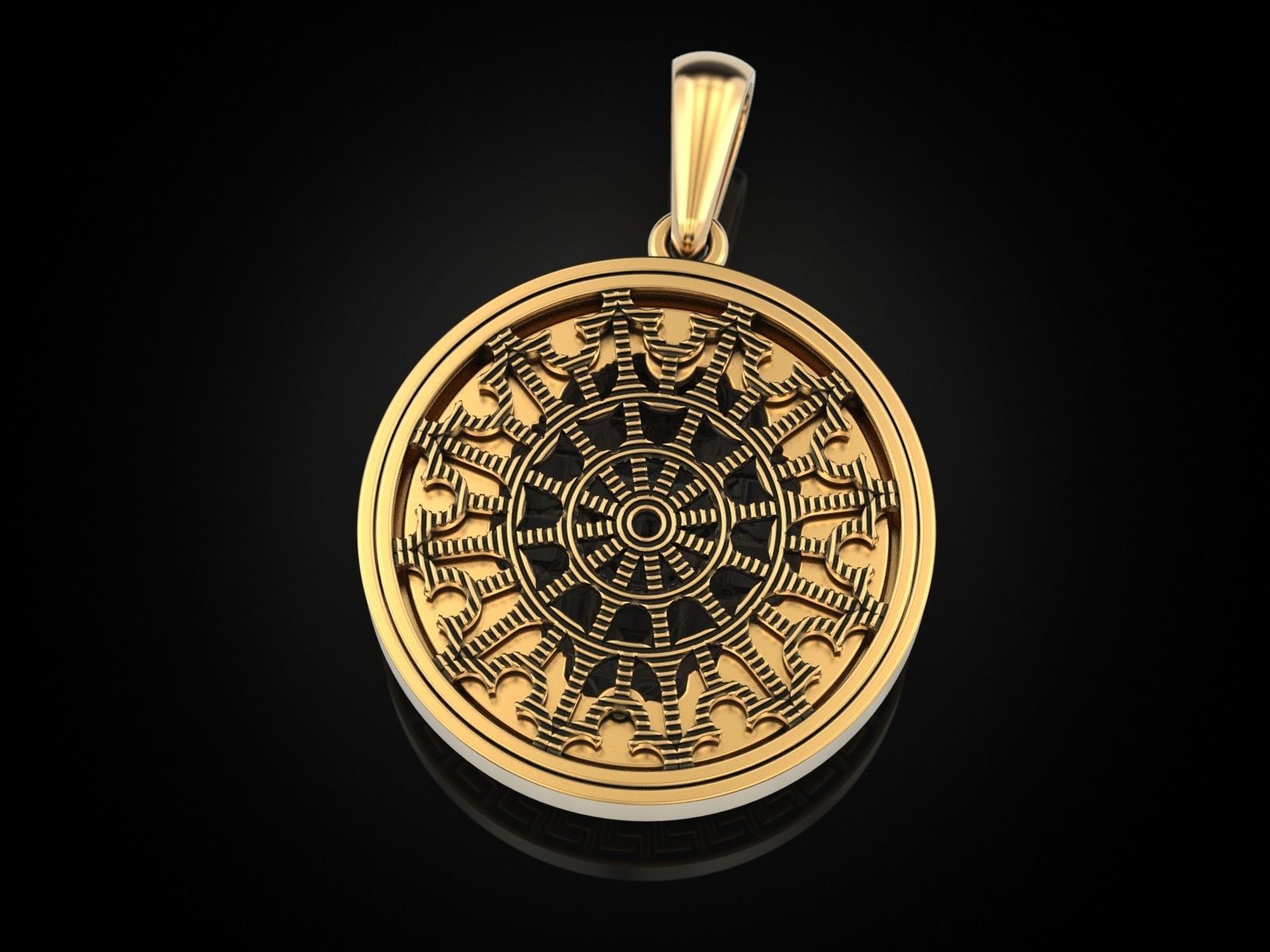 Dazzle Dime Lion's Pride S925 18K Plated Pendant with Chain DAZZLE DIME®
