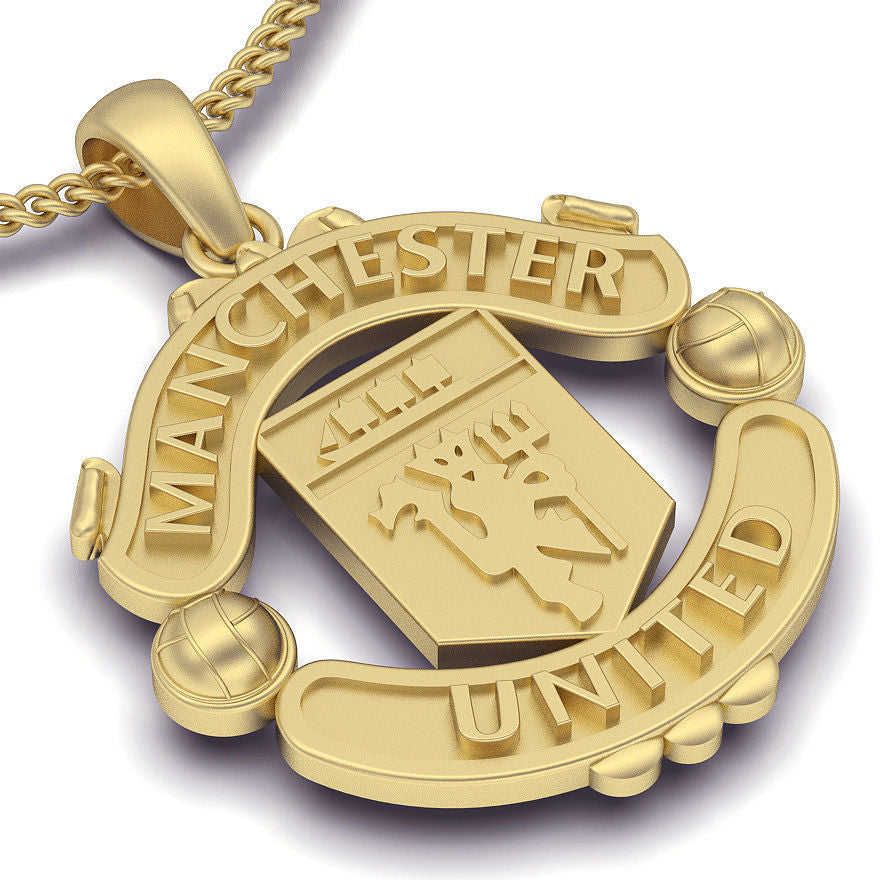 Manchester United Pendant A Tribute to the Red Devils Legacy - Dazzle Dime