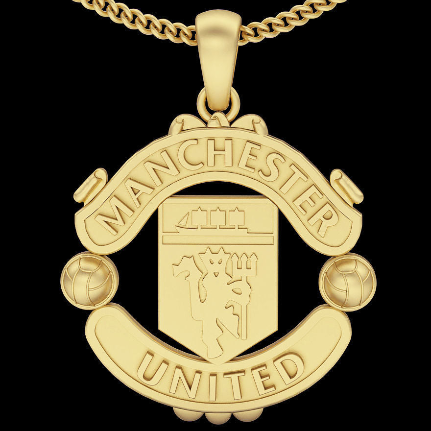 Manchester United Pendant A Tribute to the Red Devils Legacy - Dazzle Dime