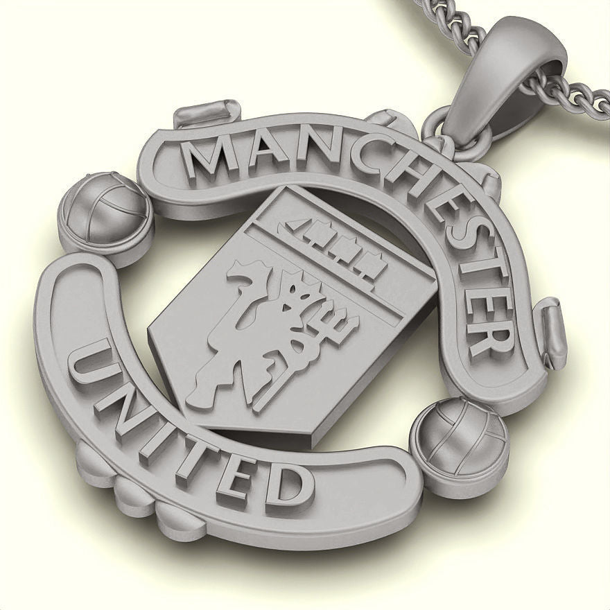 Manchester United Pendant A Tribute to the Red Devils Legacy - Dazzle Dime