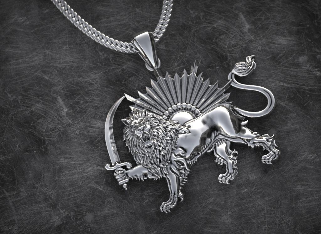 Pahlavi Dynasty Pendant