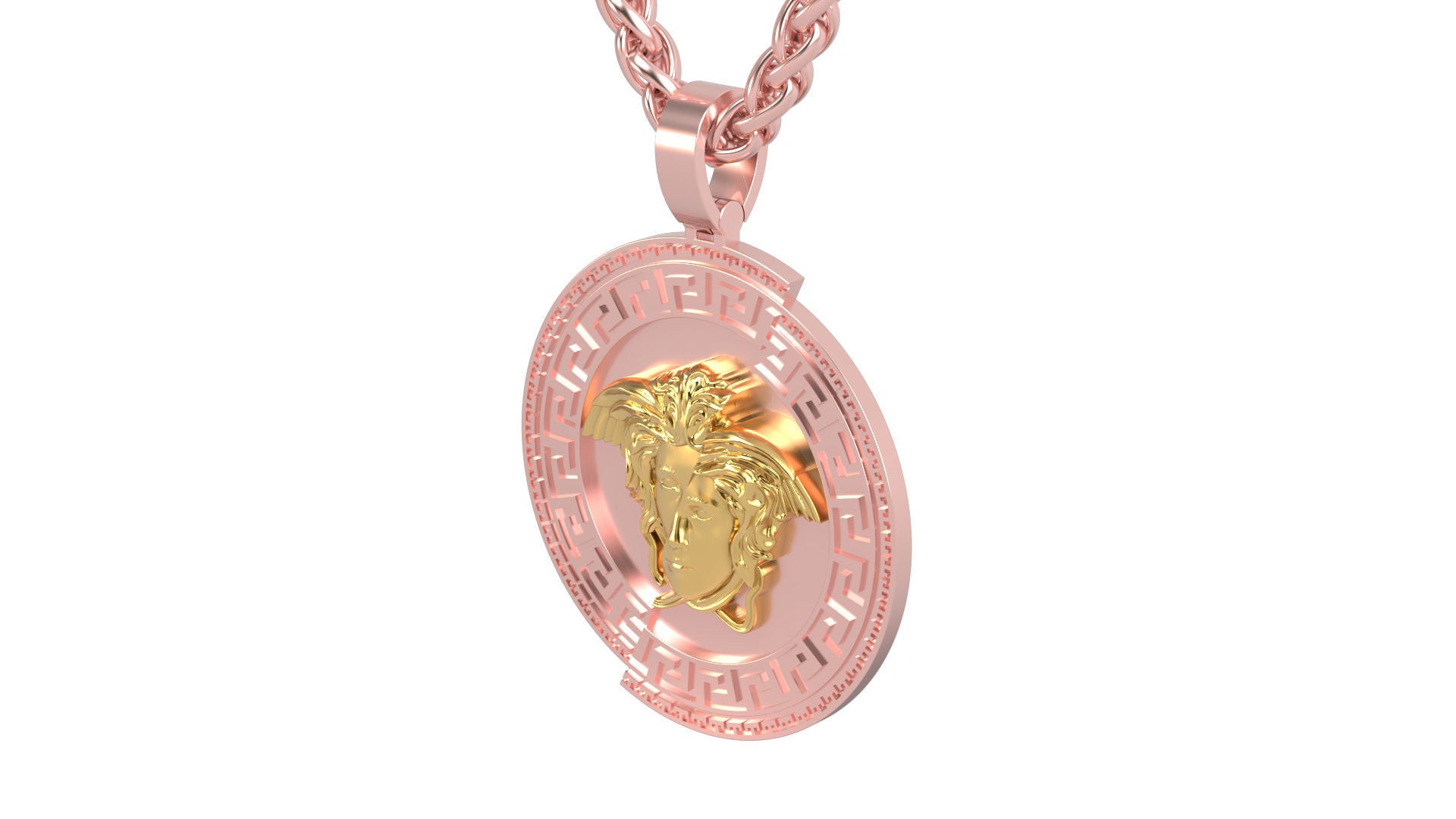 Luxury 925 Sterling Silver Base, 18K Gold Plated with Chain DAZZLE DIME®