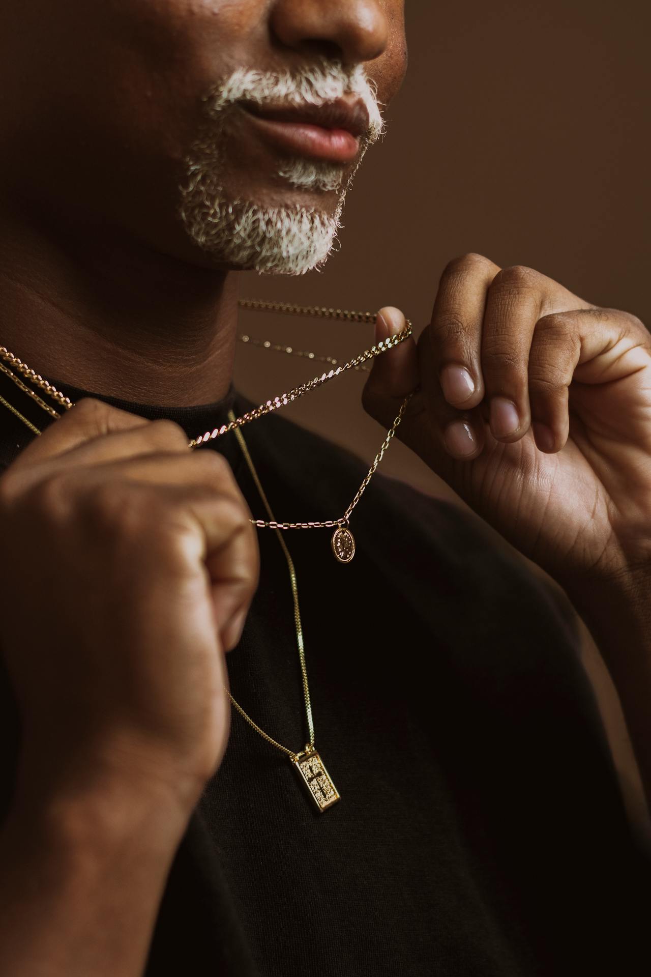 Dazzle Dime 925 Sterling Casted Base 18K White and Yellow Gold plated Bitcoin Pendant with Chain DAZZLE DIME®