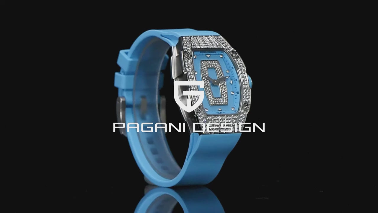 Mysterious Women's Exquisite Quartz Watch Sapphire Glass 50M Waterproof Leisure Sports Style Watches for Men