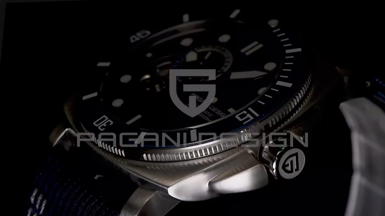 Men's Sport Mechanical Watch 200M Waterproof Automatic Timepiece with Sapphire Crystal