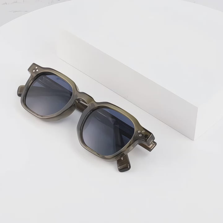 Retro Polarized Sunglasses – Ultralight TR90 Frame for Men & Women