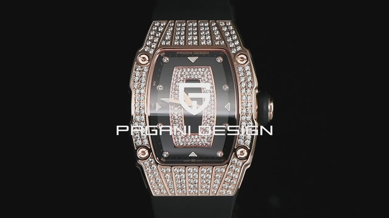 Women Luxury Silver Rose Gold Quartz Reloj Mujer Diamond Watch for Wrist Watch Relogio Feminino