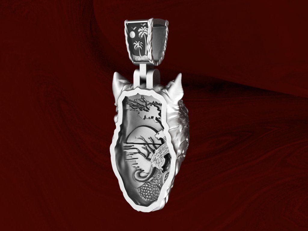 Dazzle Dime 925 Sterling Silver Base 18k Gold Plated Wild Puma Pendant with Chain Unleash Your Wild Side DAZZLE DIME®