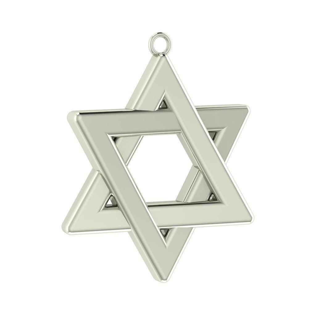 Dazzle Dime 925 Sterling Silver Base 18k Gold Plated Star of David Pendant A Timeless Symbol of Faith and Unity - Dazzle Dime