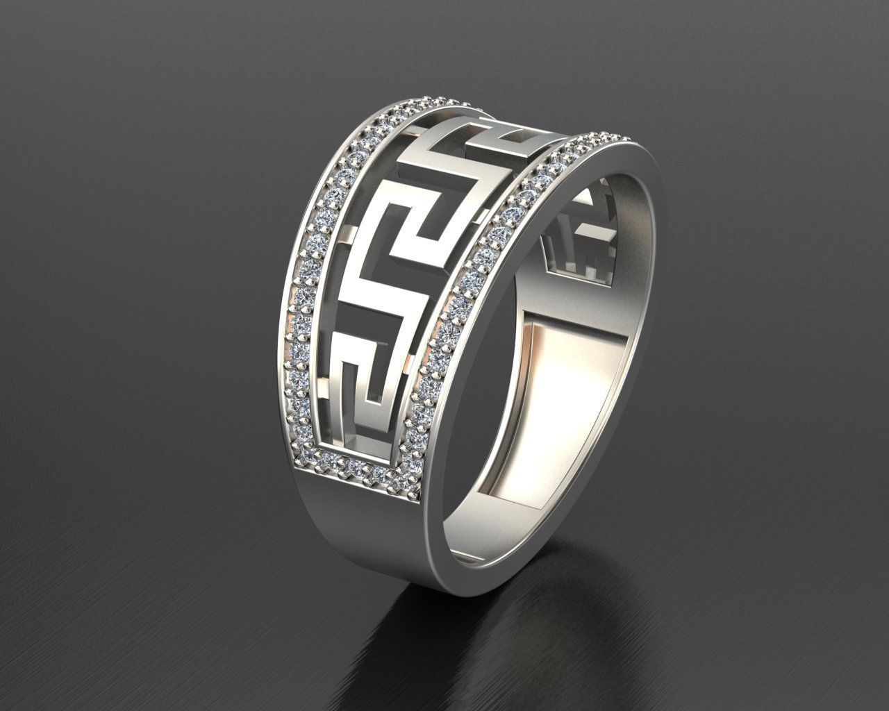 Dazzle Dime Moissanite Ring The Epitome of Modern Luxury DAZZLE DIME®