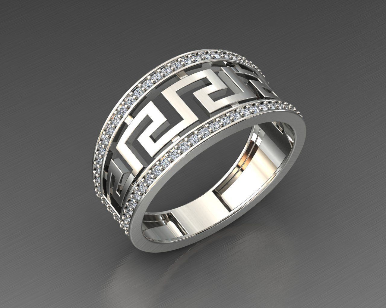 Dazzle Dime Moissanite Ring The Epitome of Modern Luxury DAZZLE DIME®