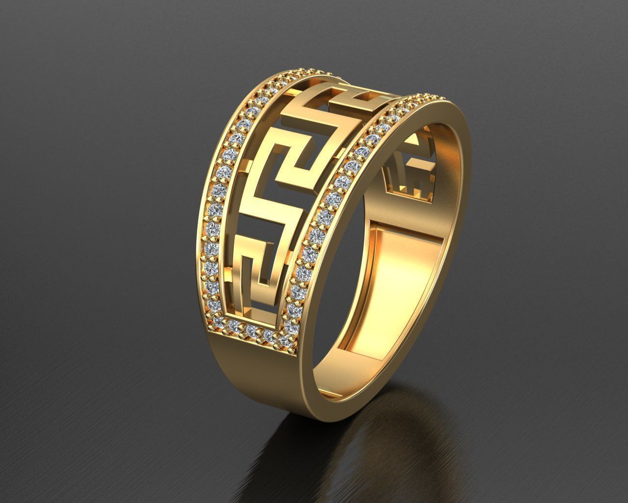 Dazzle Dime Moissanite Ring The Epitome of Modern Luxury DAZZLE DIME®