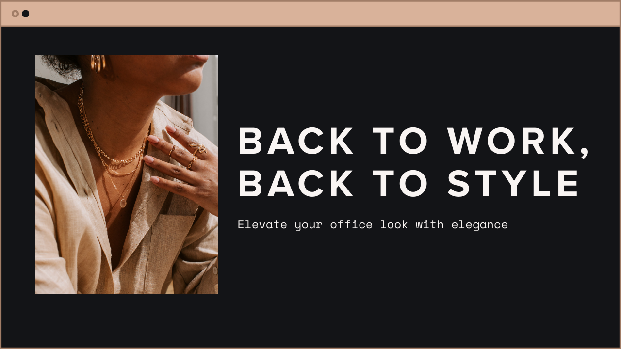 Back to Work, Back to Style: Jewelry & Watches for the Office