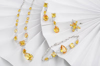Citrine Dazzle Dime